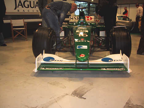 Jaguar Formel 1 racer.
(Foto: Motorsporten.dk)